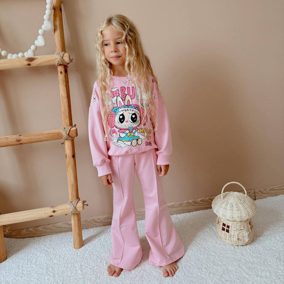 La-Bu-Bu Sister Girls Casual Set - Velora Luxury Fashion