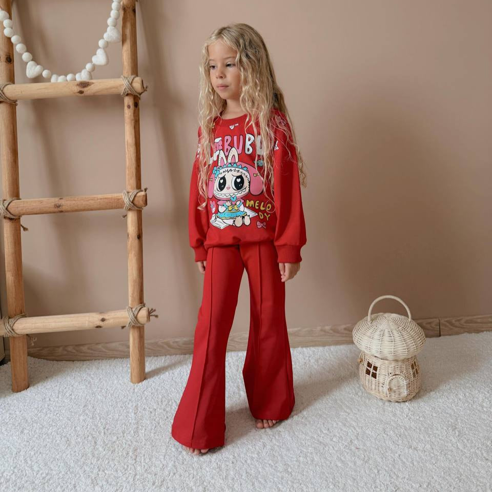 La-Bu-Bu Sister Girls Casual Set - Velora Luxury Fashion