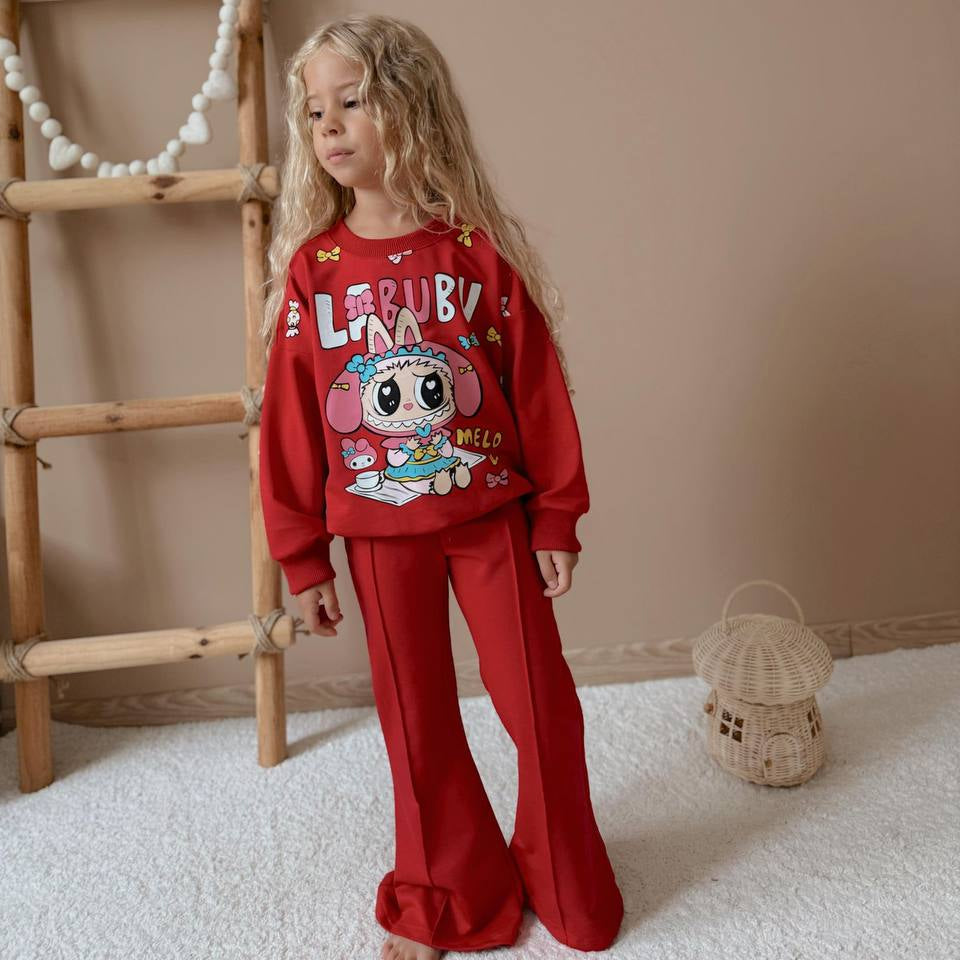 La-Bu-Bu Sister Girls Casual Set - Velora Luxury Fashion