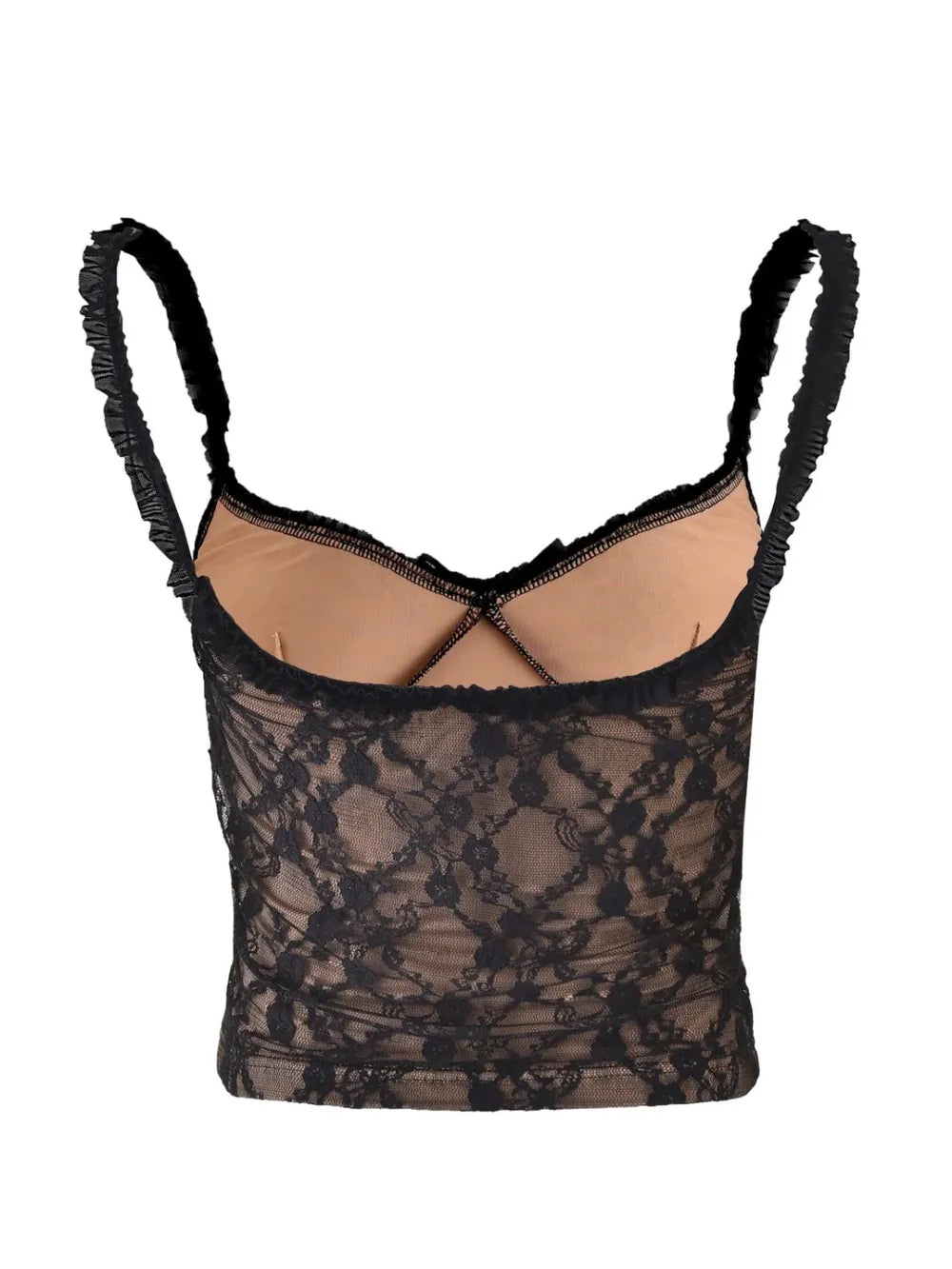 Lace Sweetheart Neck Cami - Velora Luxury Fashion