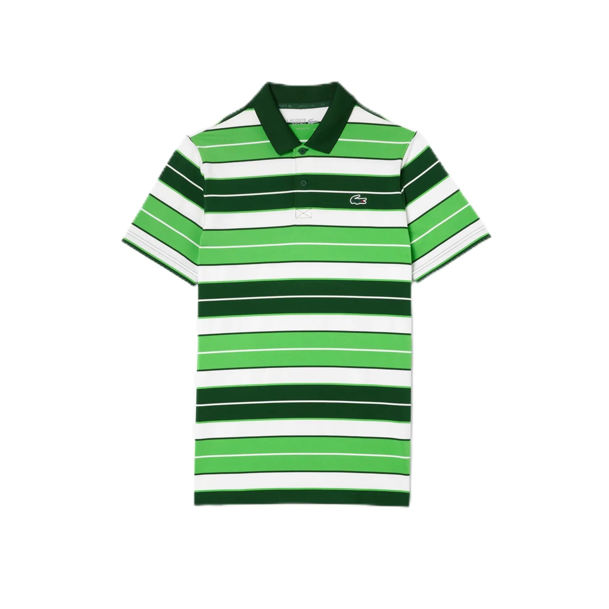 Lacoste Mens Short Sleeve Regular Fit Golf Polo Sorrel/Flour-Green S - Velora Luxury Fashion