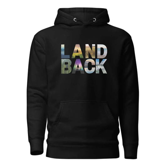 Land Back Hoodie | NLN - Velora Luxury Fashion