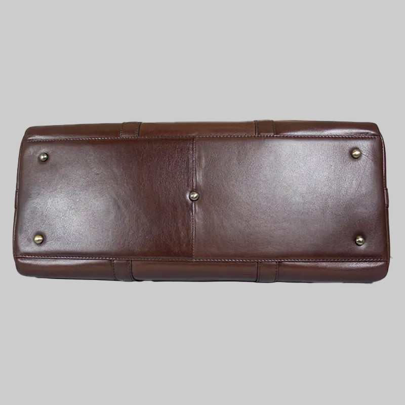 Leather Duffle Bag - Velora Luxury Fashion