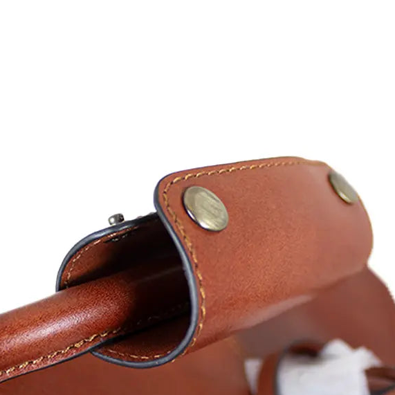 Leather Duffle Bag - Velora Luxury Fashion