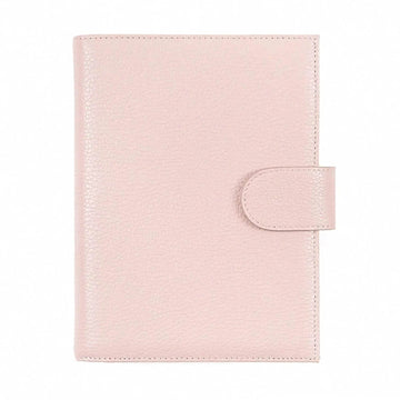 Leather Notebook Lychee Pattern Head Layer Cowhide A6 Loose-Leaf Diary