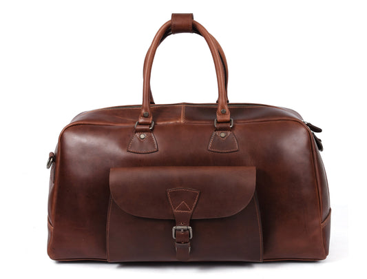 Leather Portfolio Bag - Velora Luxury Fashion