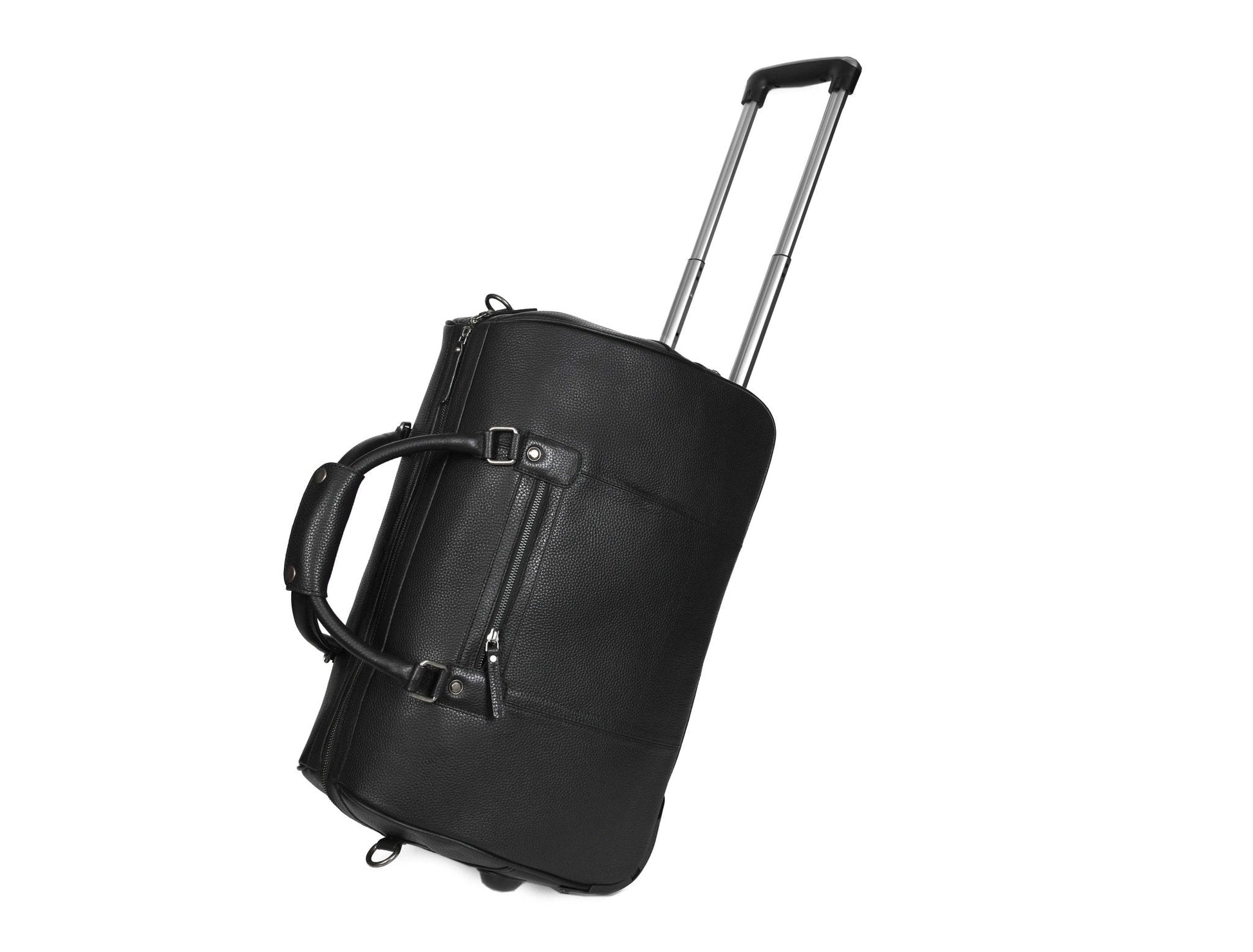 Leather Trolley Bag - Velora Luxury Fashion