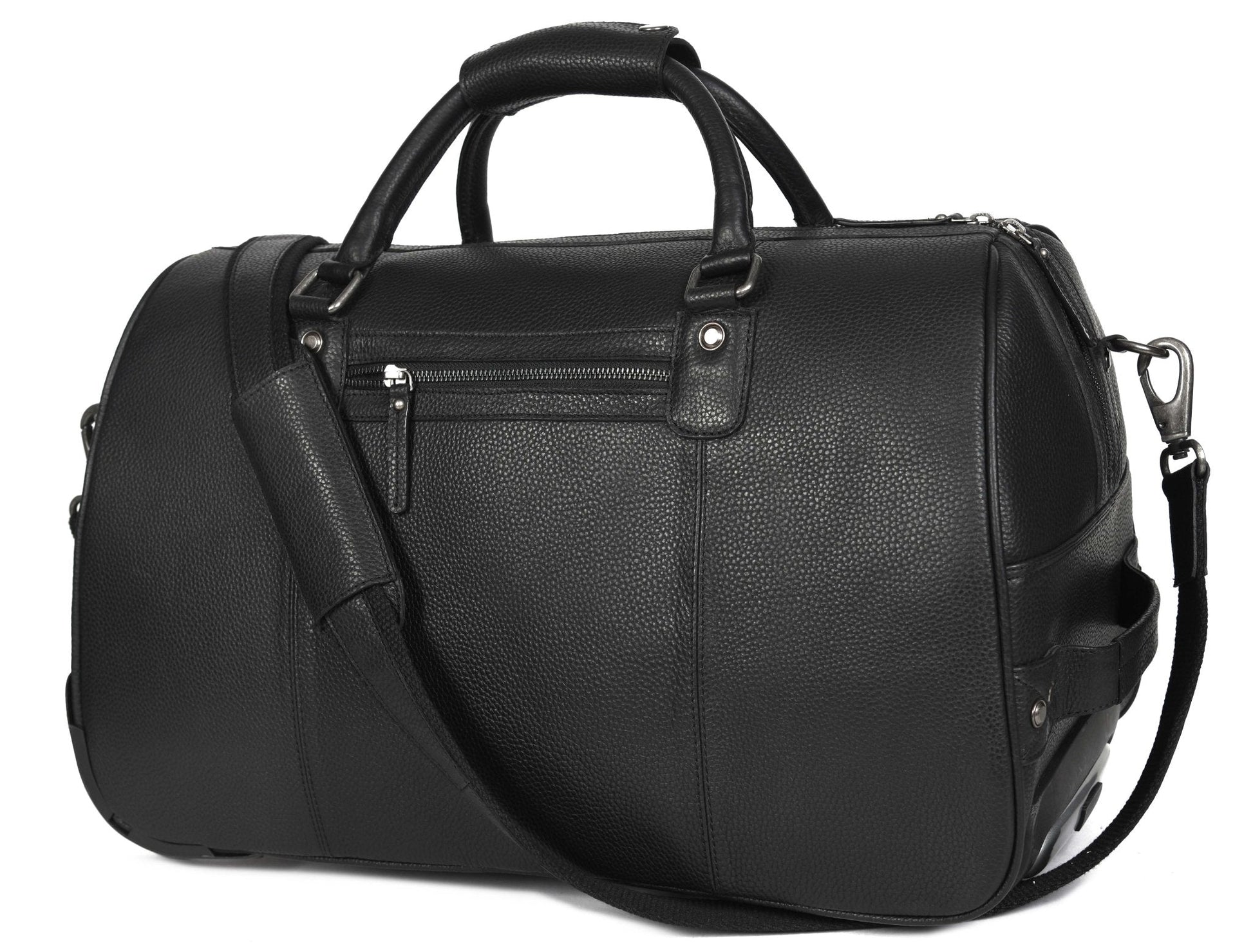 Leather Trolley Bag - Velora Luxury Fashion