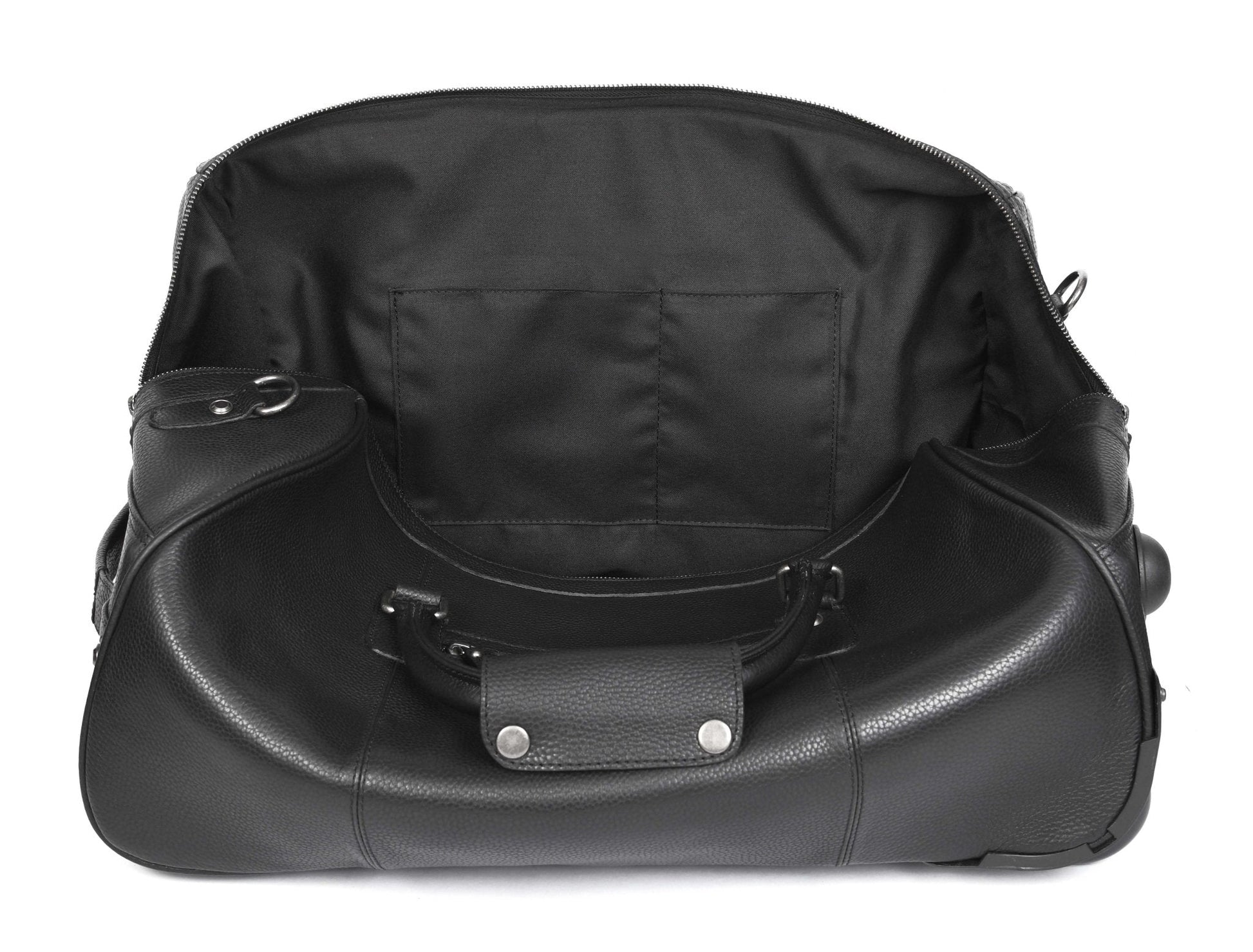 Leather Trolley Bag - Velora Luxury Fashion