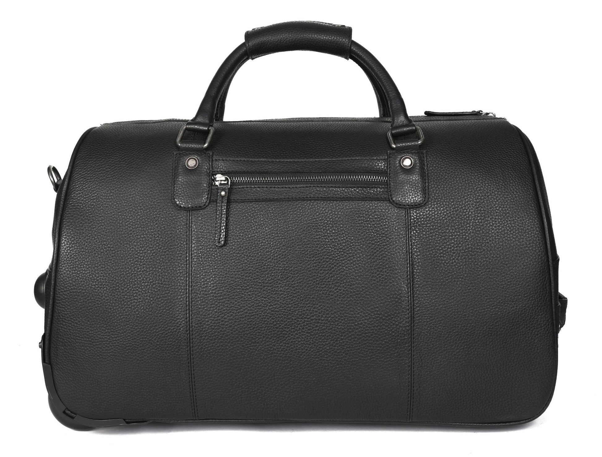 Leather Trolley Bag - Velora Luxury Fashion