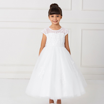 Leila Lace Girls Formal Dress - Velora Luxury Fashion