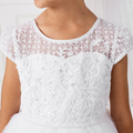 Leila Lace Girls Formal Dress - Velora Luxury Fashion