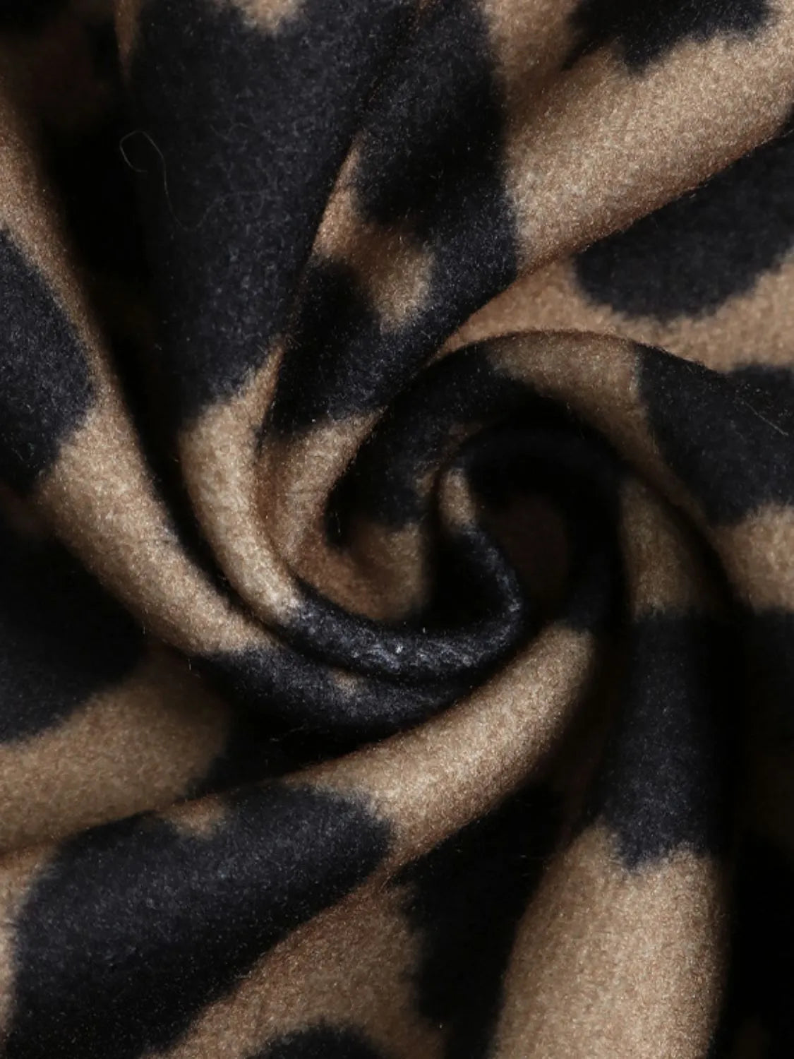 Leopard Print Casual Button Up Jacket - Velora Luxury Fashion