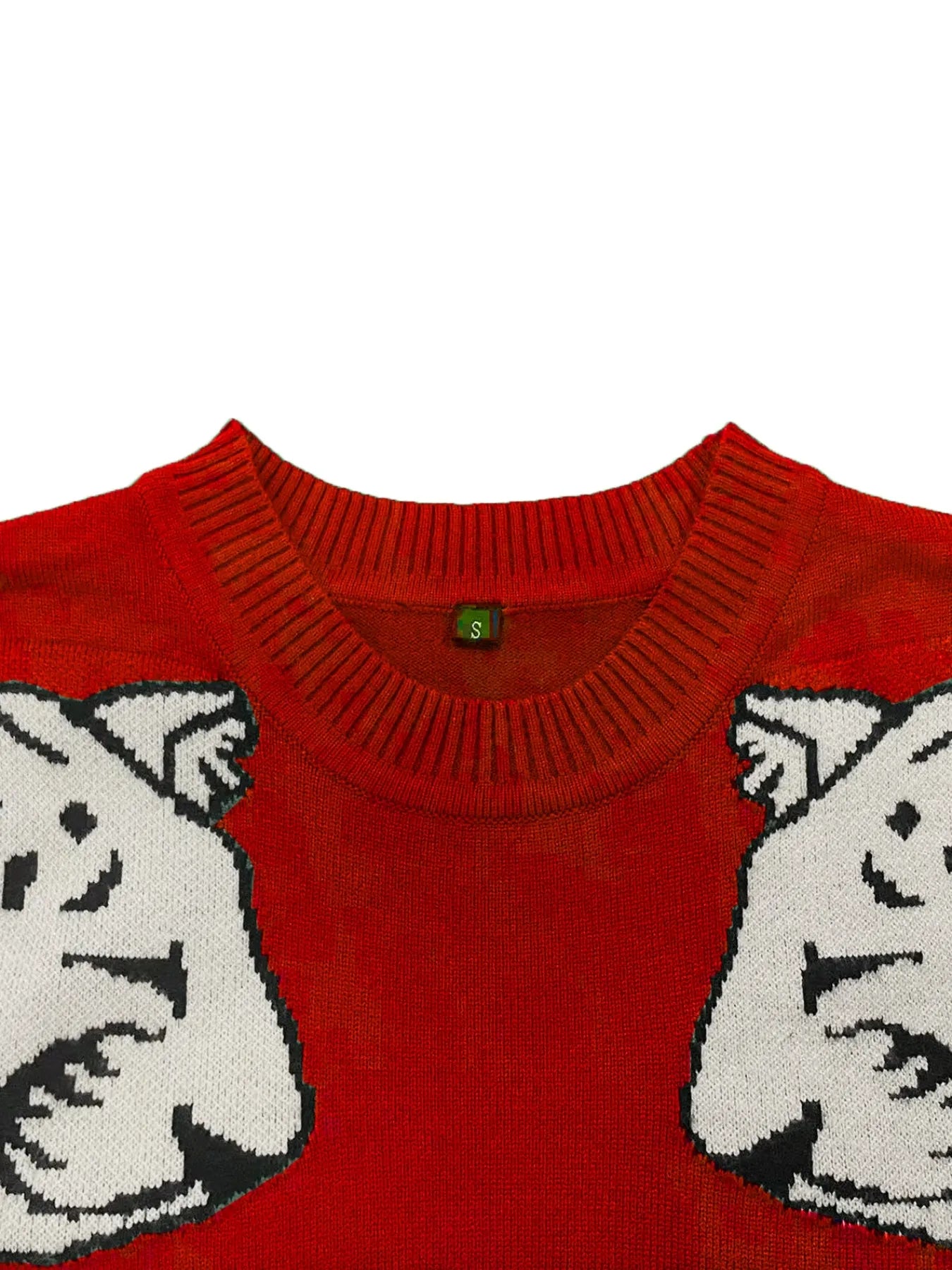 Leopard Round Neck Sweater - Velora Luxury Fashion