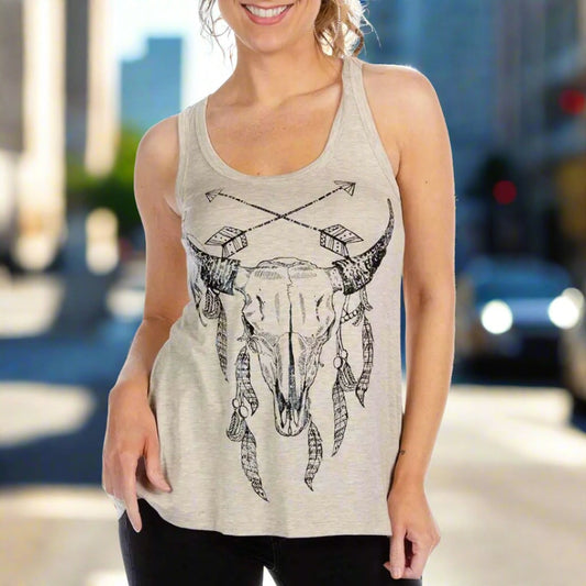 Liberty Wear Women's Cody Tank Top Boutique of Leathers/Open Road
