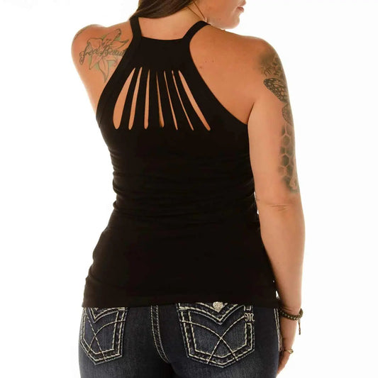 Liberty Wear Women's Ghost Rider Tank Top Boutique of Leathers/Open Road