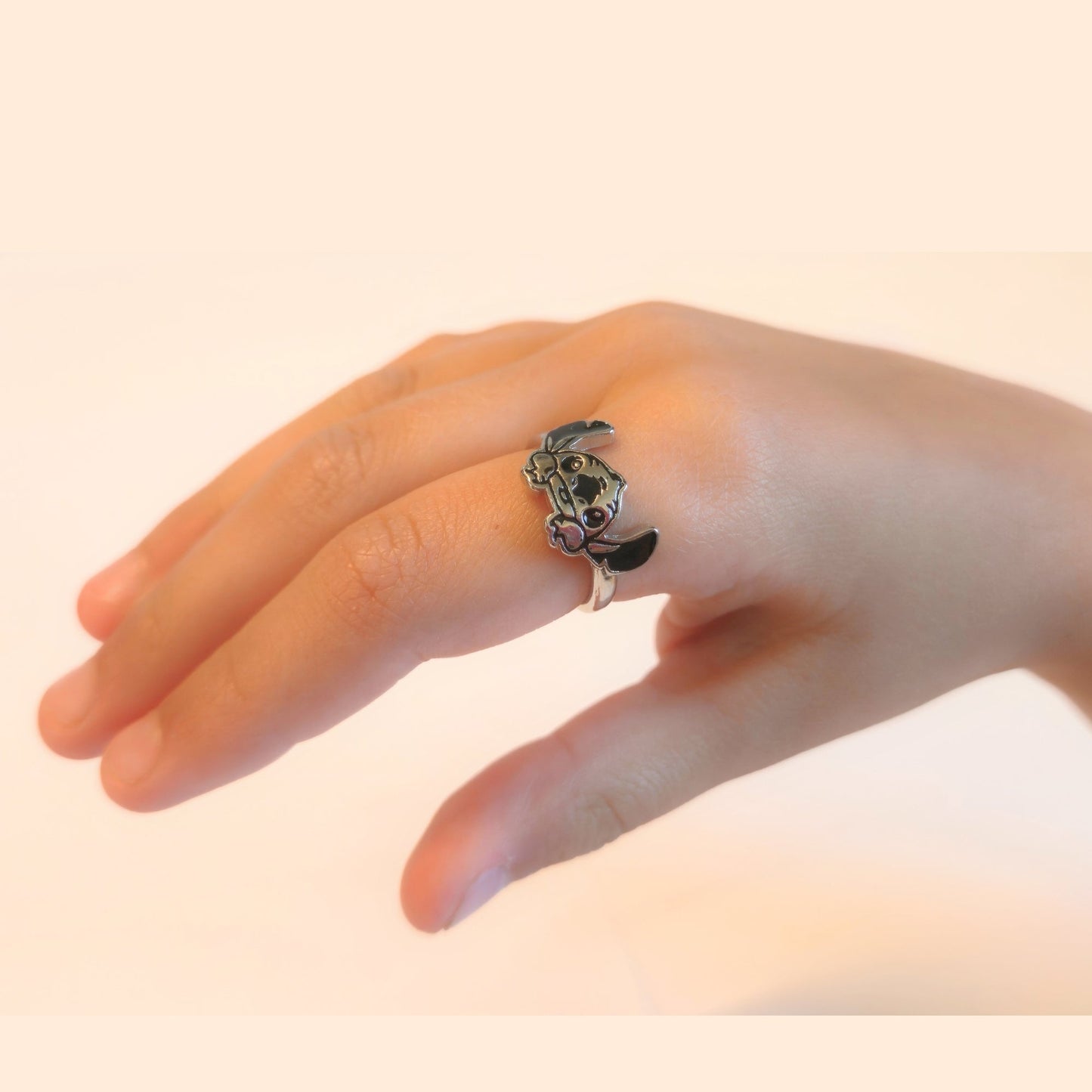 Lilo & Stitch | Silver Stitch Ring - Velora