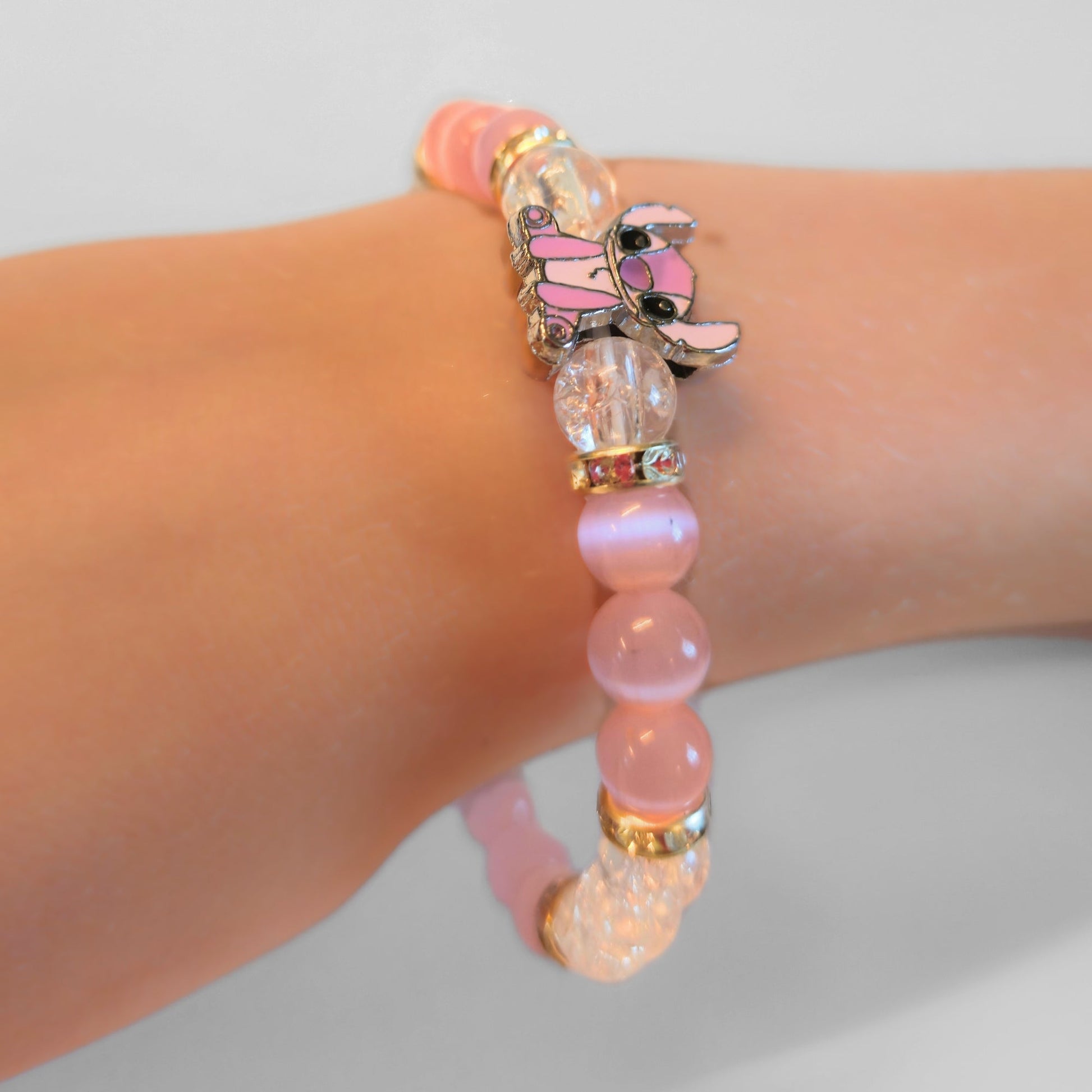 Lilo & Stitch Beaded Glitter Bracelet - Velora