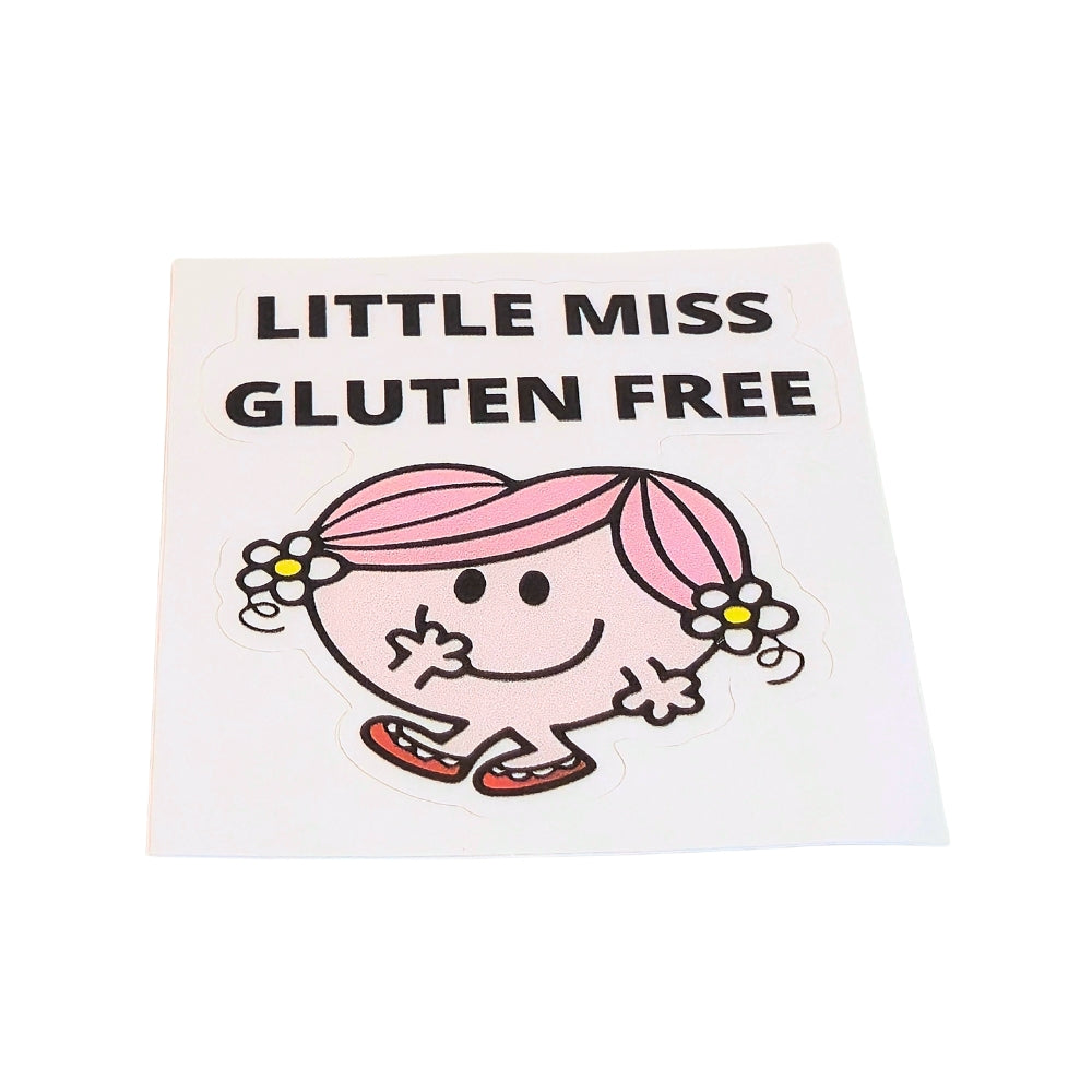 Little Miss Gluten Free | Window Sticker - Velora