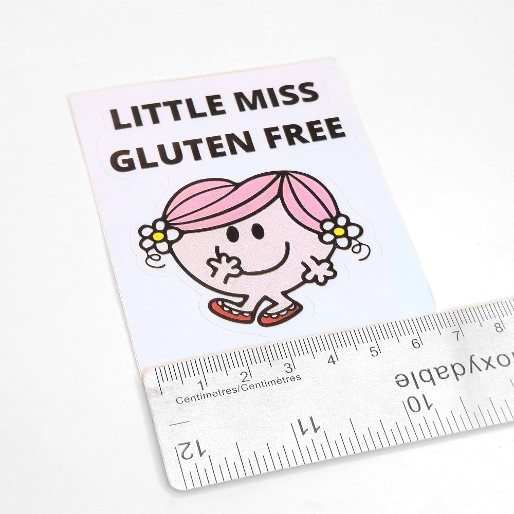 Little Miss Gluten Free | Window Sticker - Velora