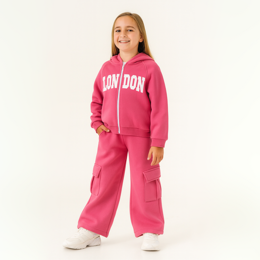 London Chic Girls Casual Set - Velora Luxury Fashion