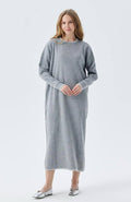 Long Sleeved Tunic Dress - Velora Luxury Fashion