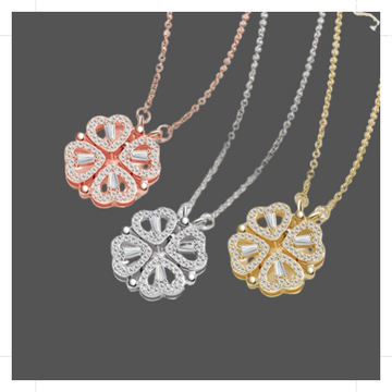 Lost and Found Jewelers Gold Clover Necklace - Velora Luxury Fashion