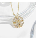Lost and Found Jewelers Gold Clover Necklace - Velora Luxury Fashion
