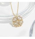Lost and Found Jewelers Gold Clover Necklace - Velora Luxury Fashion