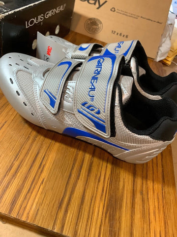 Louis Garneau Silver Cycling Shoes 39EU/7US - Velora Luxury Fashion