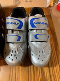 Louis Garneau Silver Cycling Shoes 39EU/7US - Velora Luxury Fashion