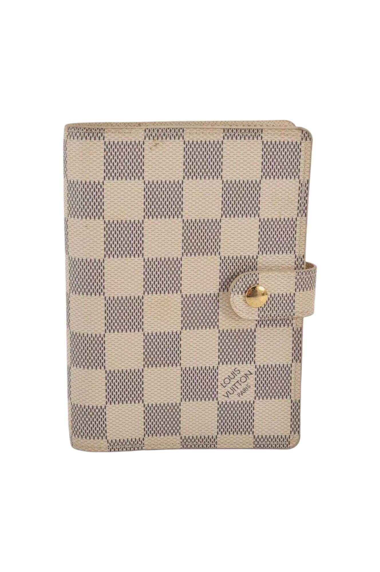 Louis Vuitton Damier Azur Agenda PM Notebook Cover R20706 LV 8166K - Velora Luxury Fashion