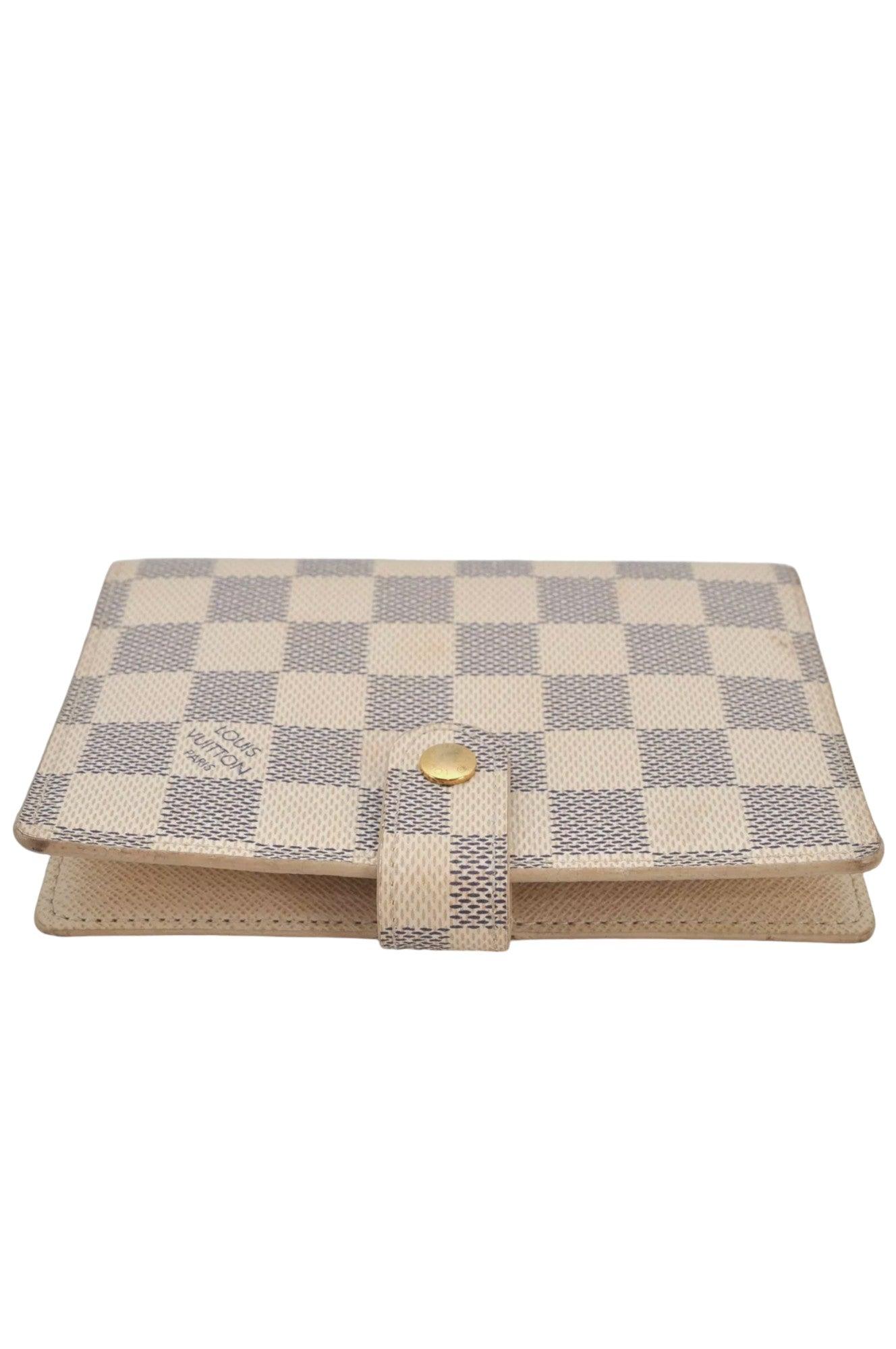 Louis Vuitton Damier Azur Agenda PM Notebook Cover R20706 LV 8166K - Velora Luxury Fashion