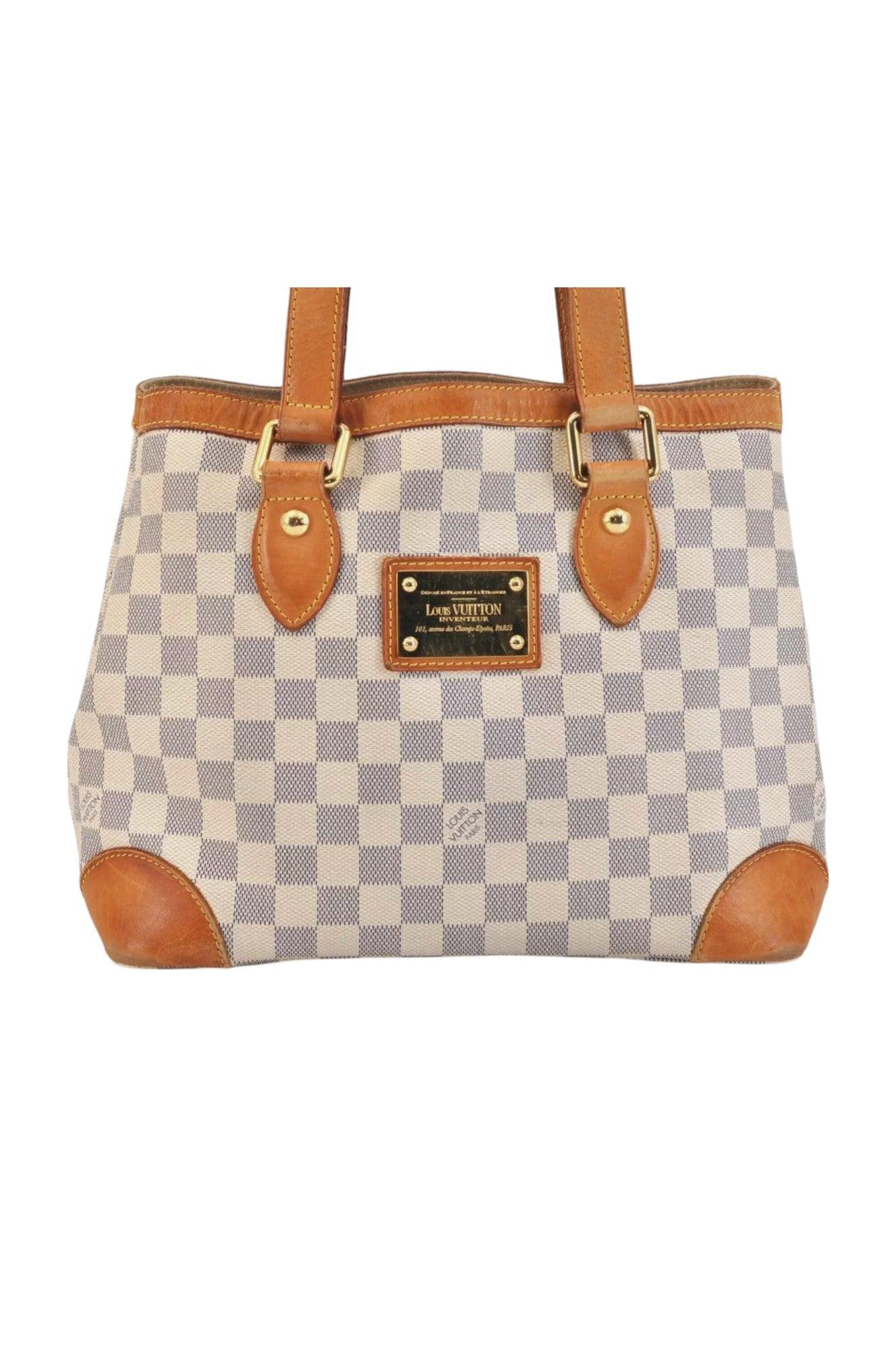 Louis Vuitton Damier Azur Hampstead PM N51207 Shoulder Tote Bag 8127K - Velora Luxury Fashion