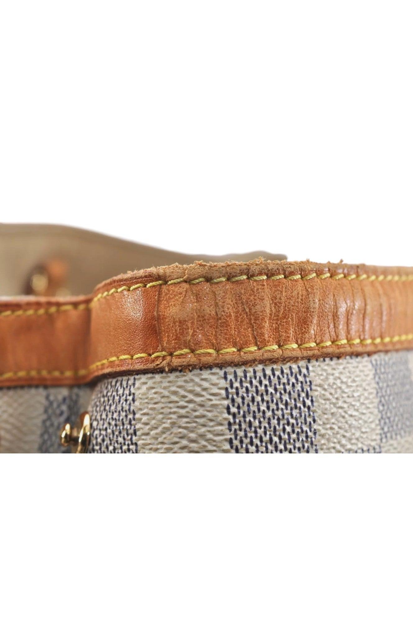 Louis Vuitton Damier Azur Hampstead PM N51207 Shoulder Tote Bag 8127K - Velora Luxury Fashion