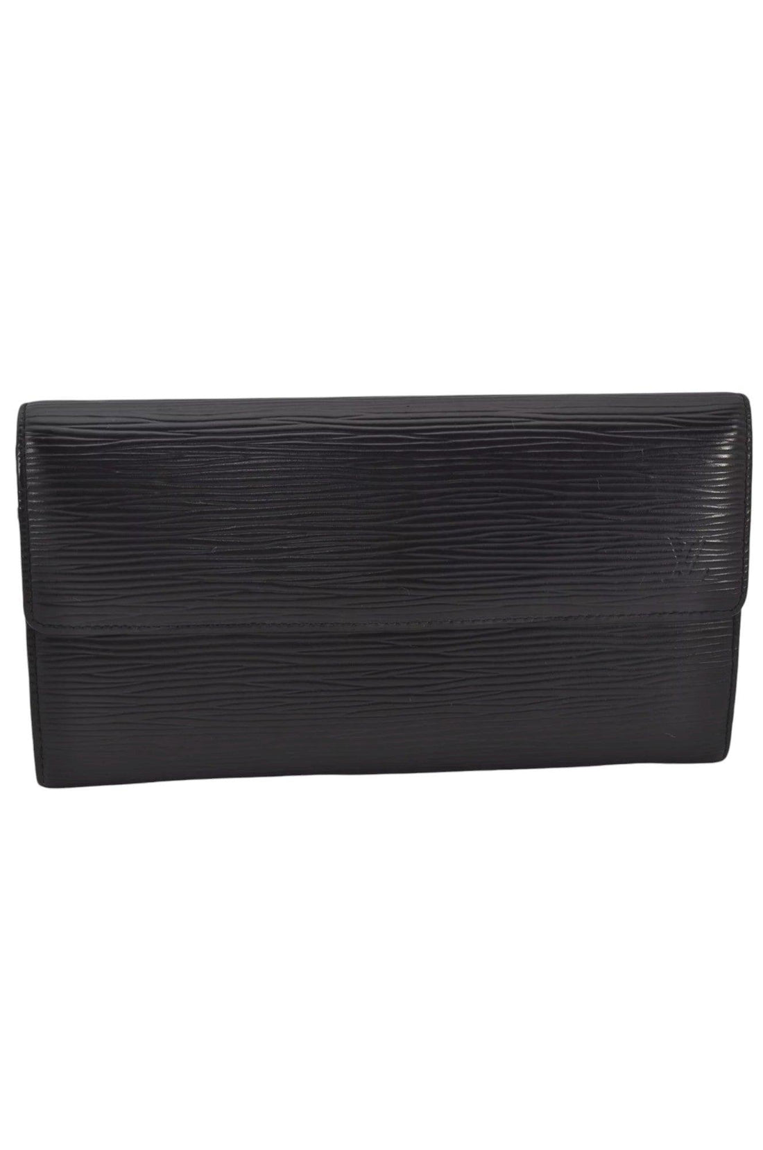 Louis Vuitton Epi Pochette Porte Monnaie Credit Wallet M63572 Black 8020K - Velora Luxury Fashion