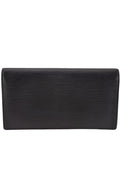 Louis Vuitton Epi Pochette Porte Monnaie Credit Wallet M63572 Black 8020K - Velora Luxury Fashion