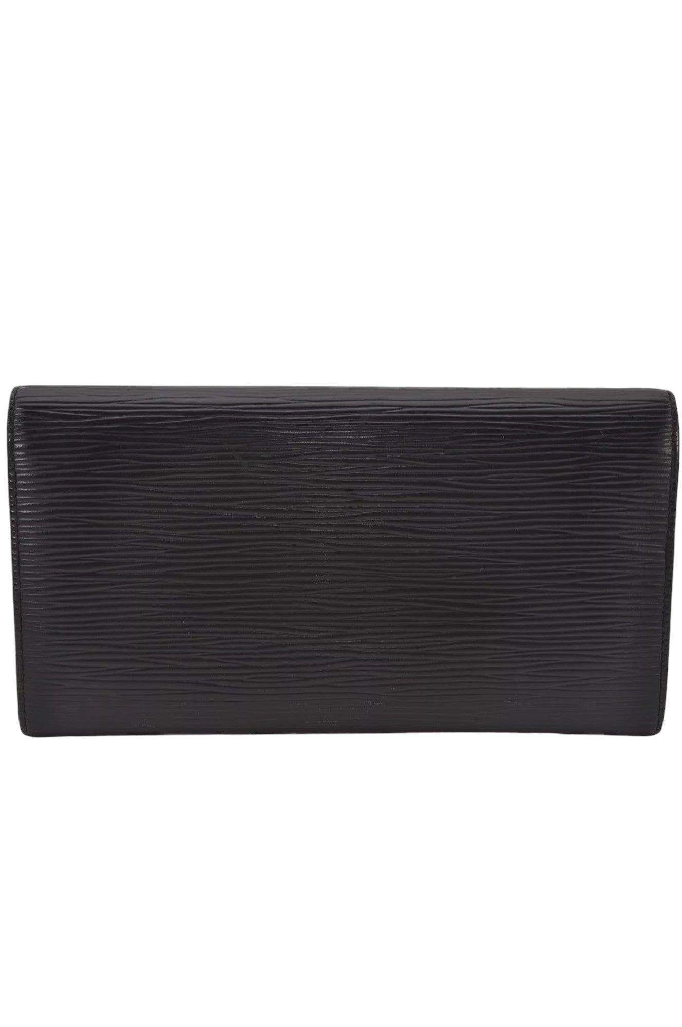 Louis Vuitton Epi Pochette Porte Monnaie Credit Wallet M63572 Black 8020K - Velora Luxury Fashion