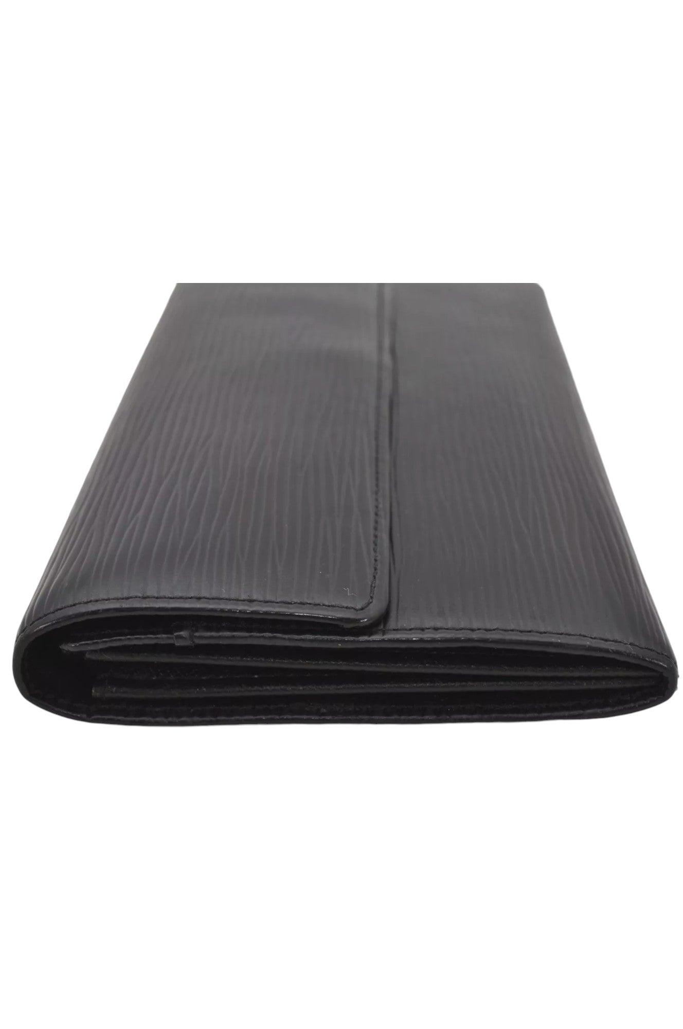 Louis Vuitton Epi Pochette Porte Monnaie Credit Wallet M63572 Black 8020K - Velora Luxury Fashion