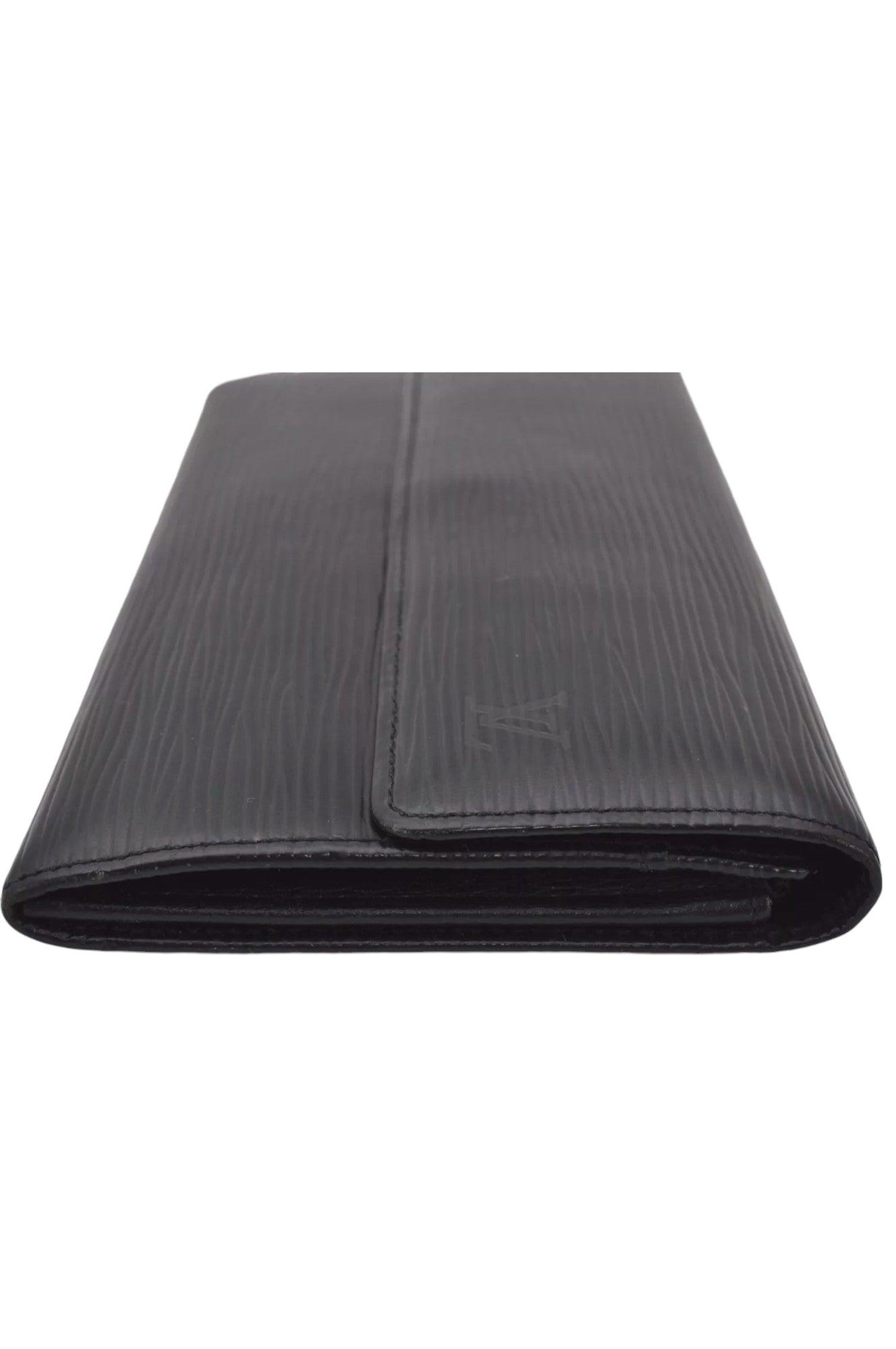 Louis Vuitton Epi Pochette Porte Monnaie Credit Wallet M63572 Black 8020K - Velora Luxury Fashion
