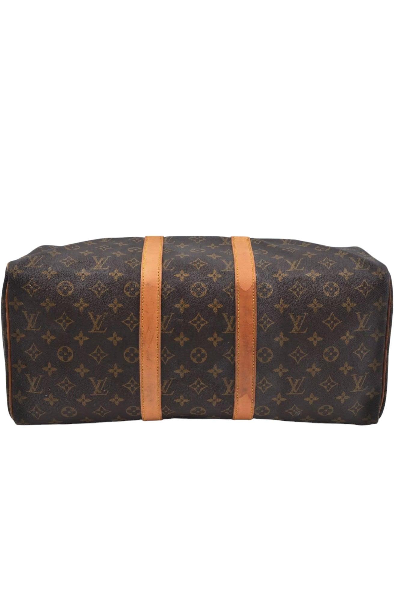 Louis Vuitton Monogram Keepall 45 Travel Boston Bag M41428 LV L0773 - Velora Luxury Fashion