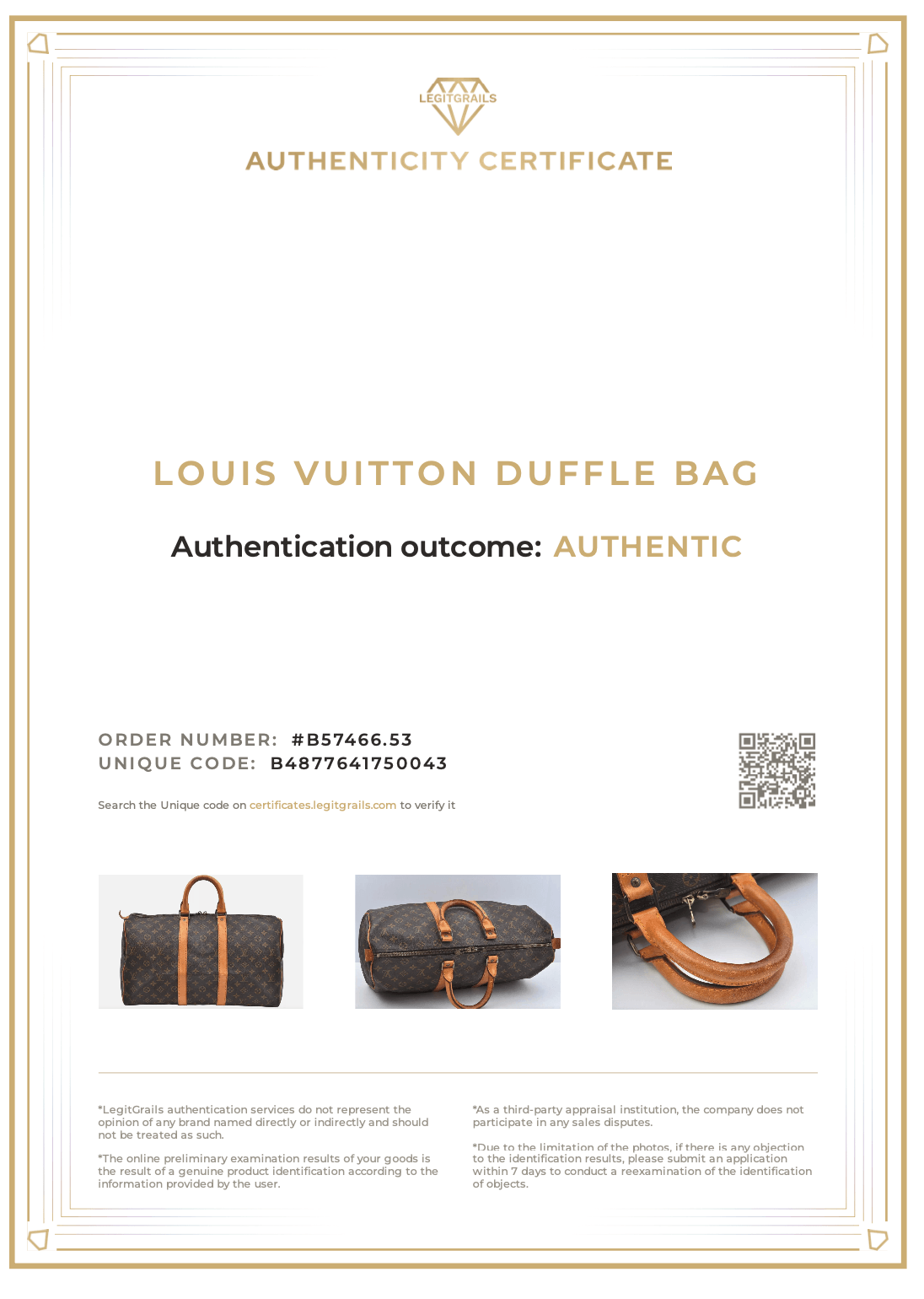 Louis Vuitton Monogram Keepall 45 Travel Boston Bag M41428 LV L0773 - Velora Luxury Fashion