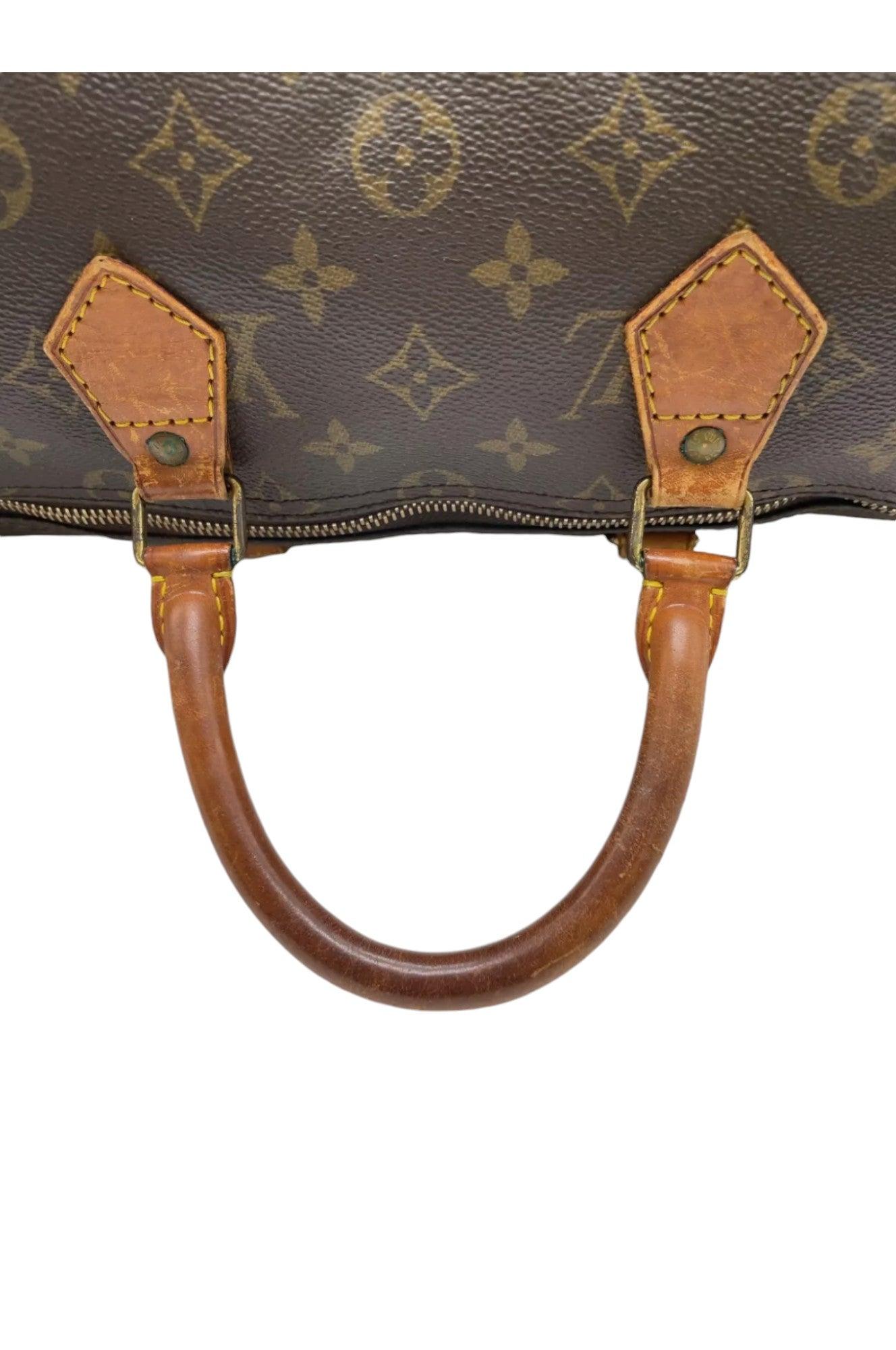 Louis Vuitton Monogram Speedy 35 M41524 Handbag BA080013 - Velora Luxury Fashion