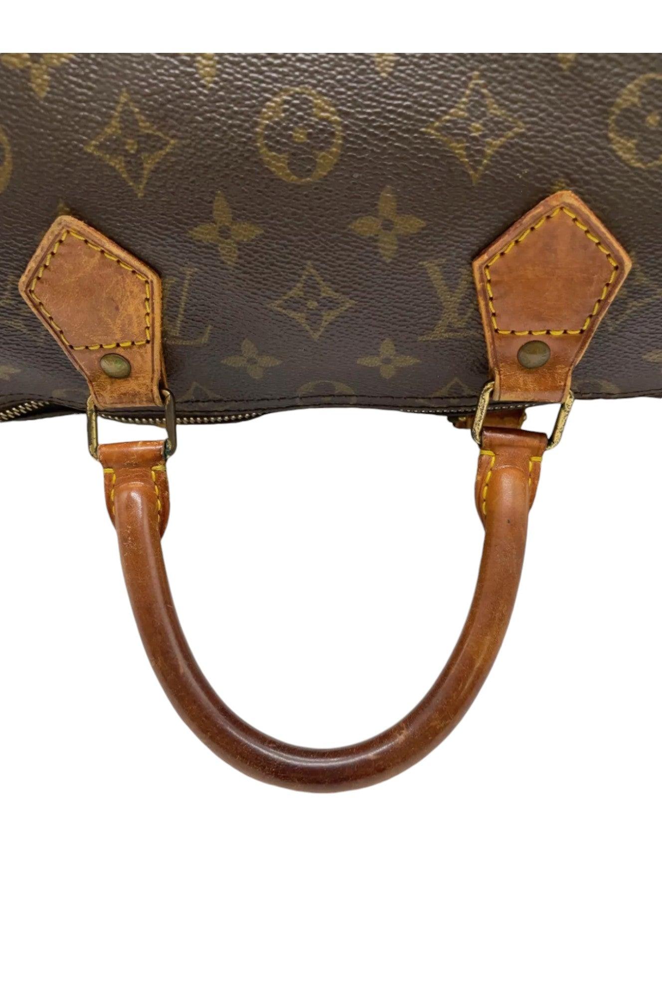 Louis Vuitton Monogram Speedy 35 M41524 Handbag BA080013 - Velora Luxury Fashion