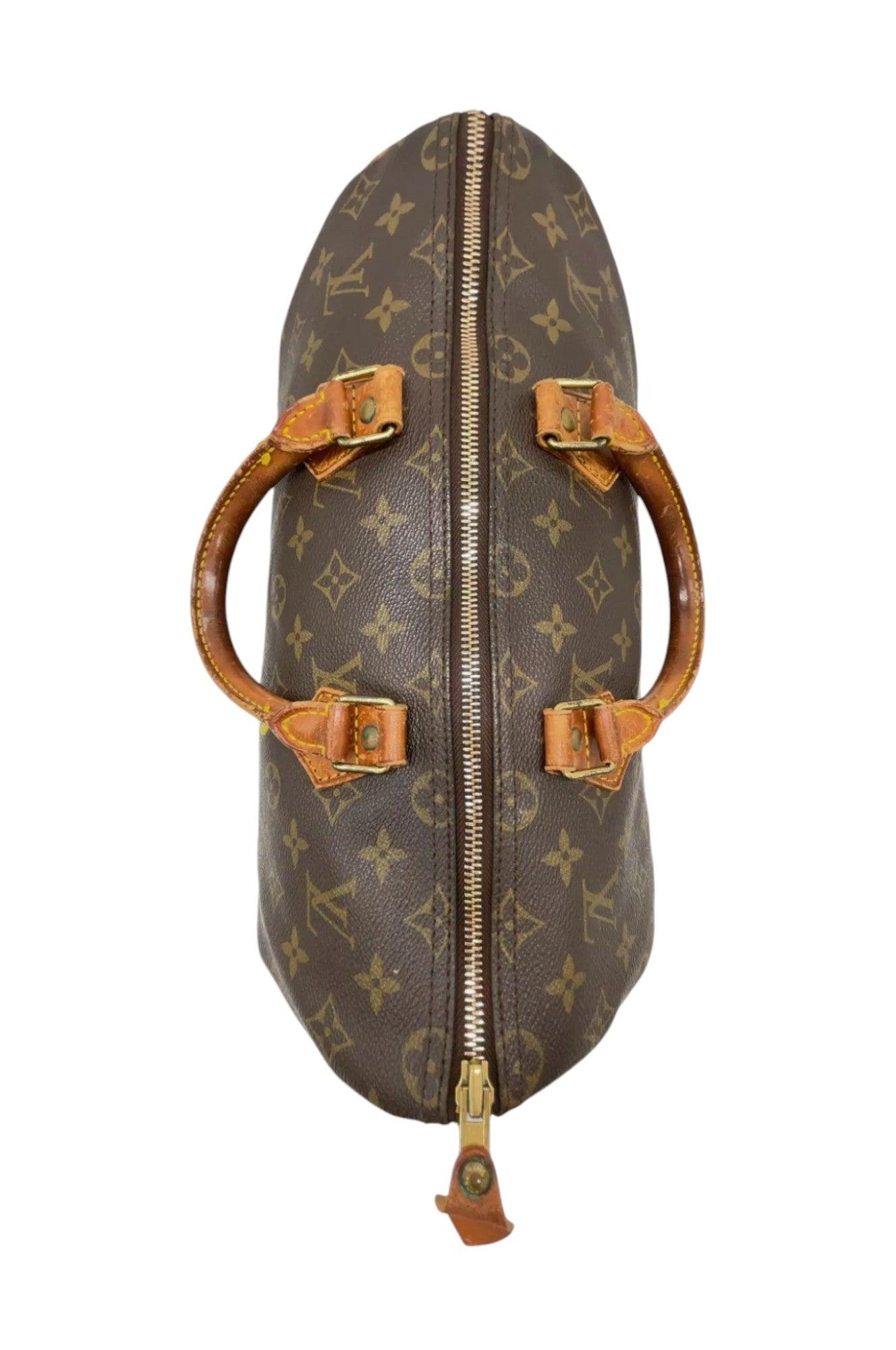 Louis Vuitton Monogram Speedy 35 M41524 Handbag BA080013 - Velora Luxury Fashion