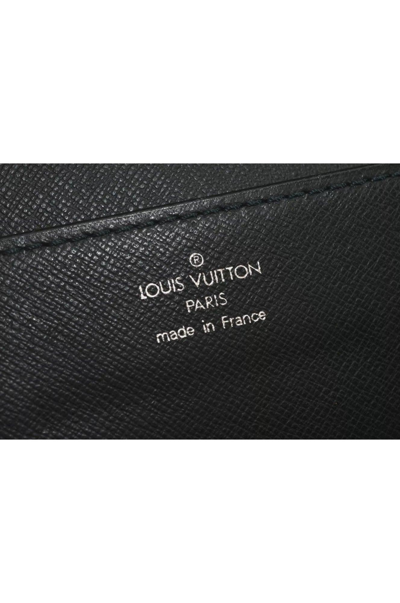 Louis Vuitton Taiga Serviette Kourad Briefcase Green M30074 LV 8936K - Velora Luxury Fashion