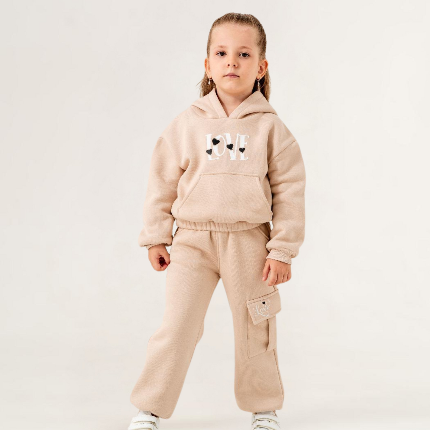 Love Cargo Girls Casual Set - Velora Luxury Fashion