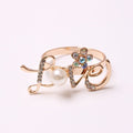 Love Rhinestone Napkin Holder Set - Velora Luxury Fashion