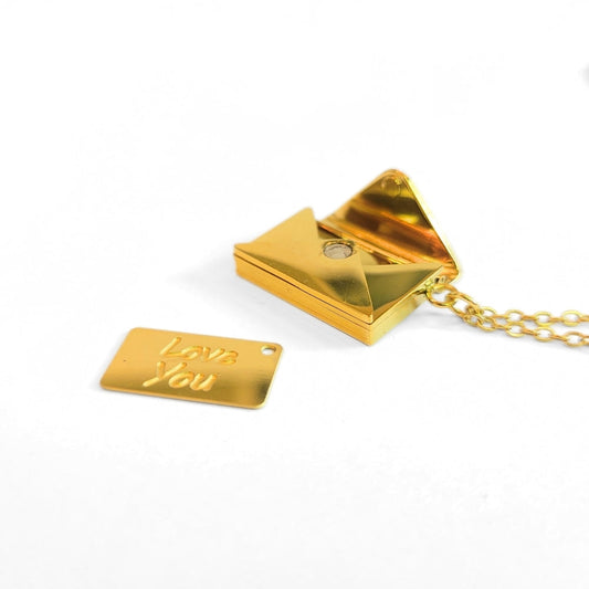 Love Letter Locket Necklace - Velora