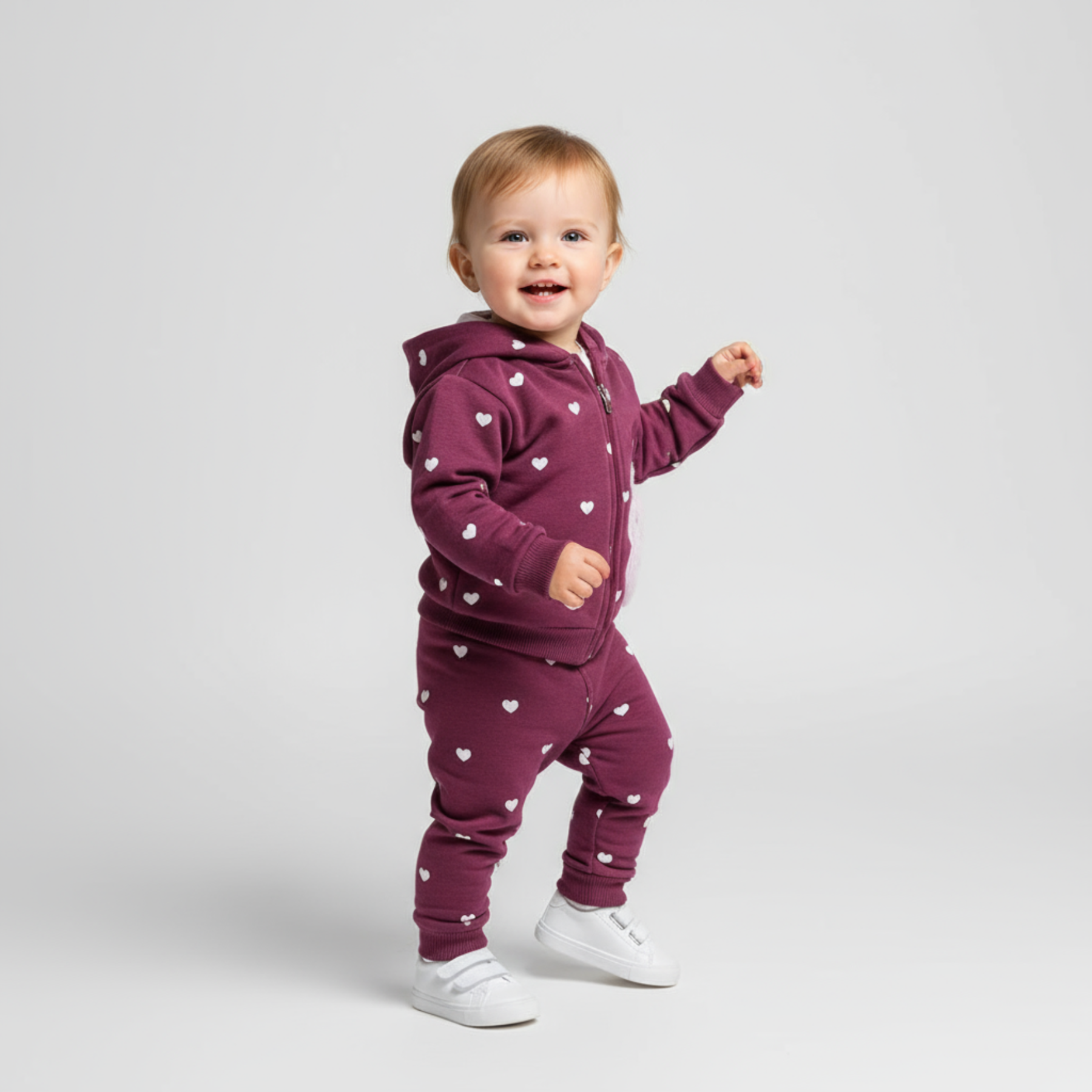 Lovely Bear Girls Jogger Set - Velora Luxury Fashion